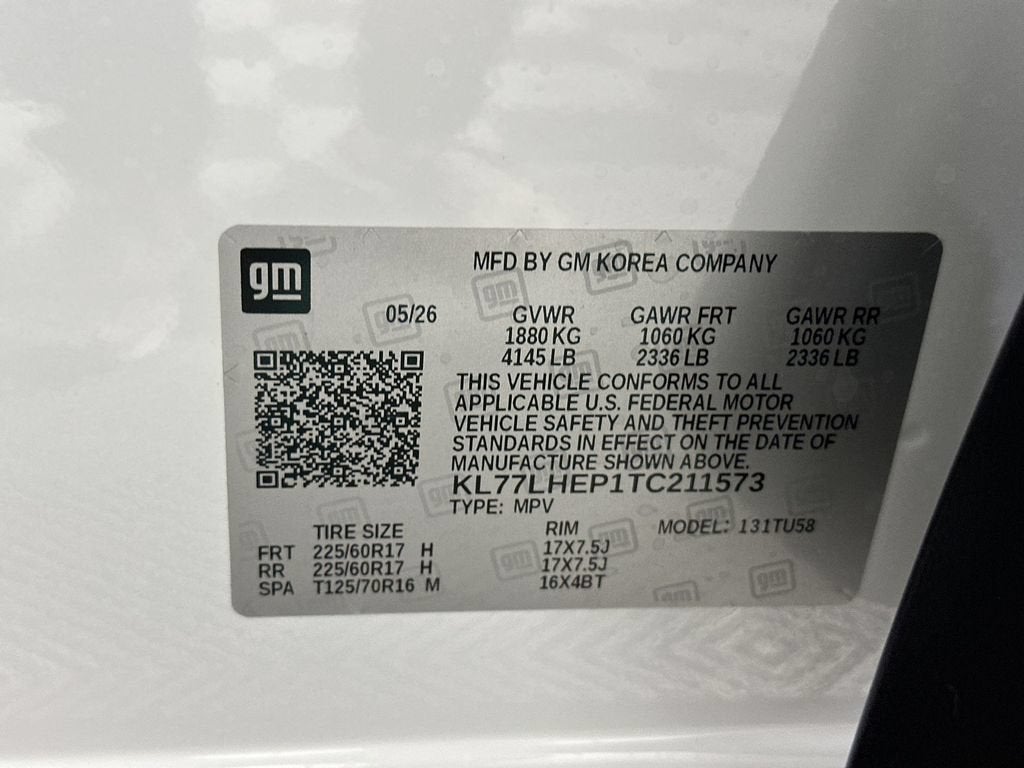2026 Chevrolet Trax LT