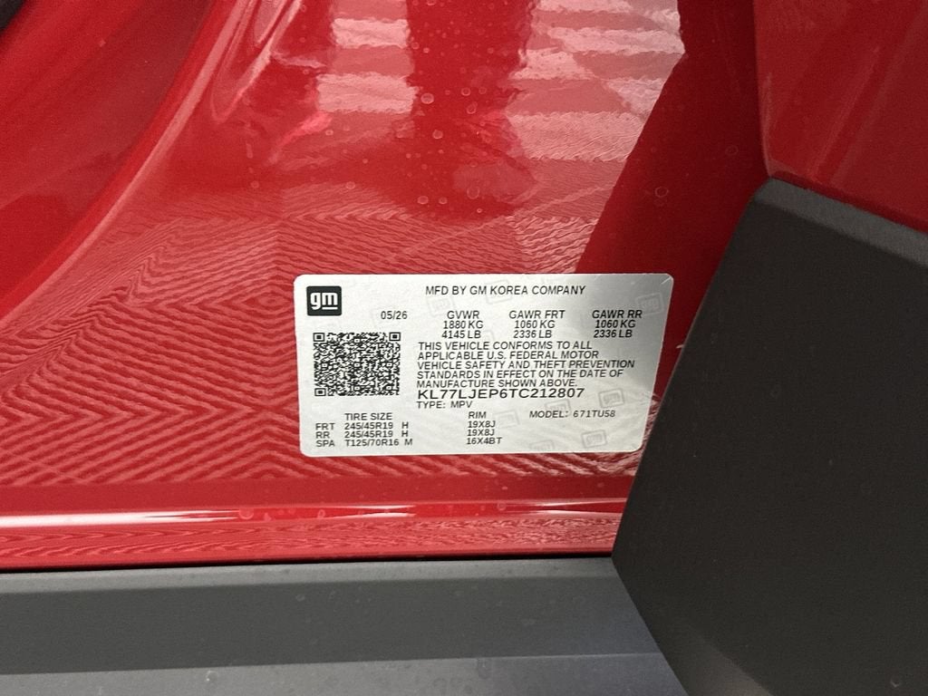 2026 Chevrolet Trax 2RS