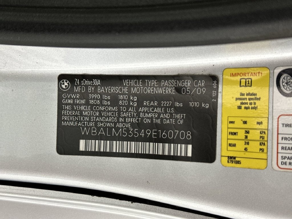 2009 BMW Z4 sDrive30i